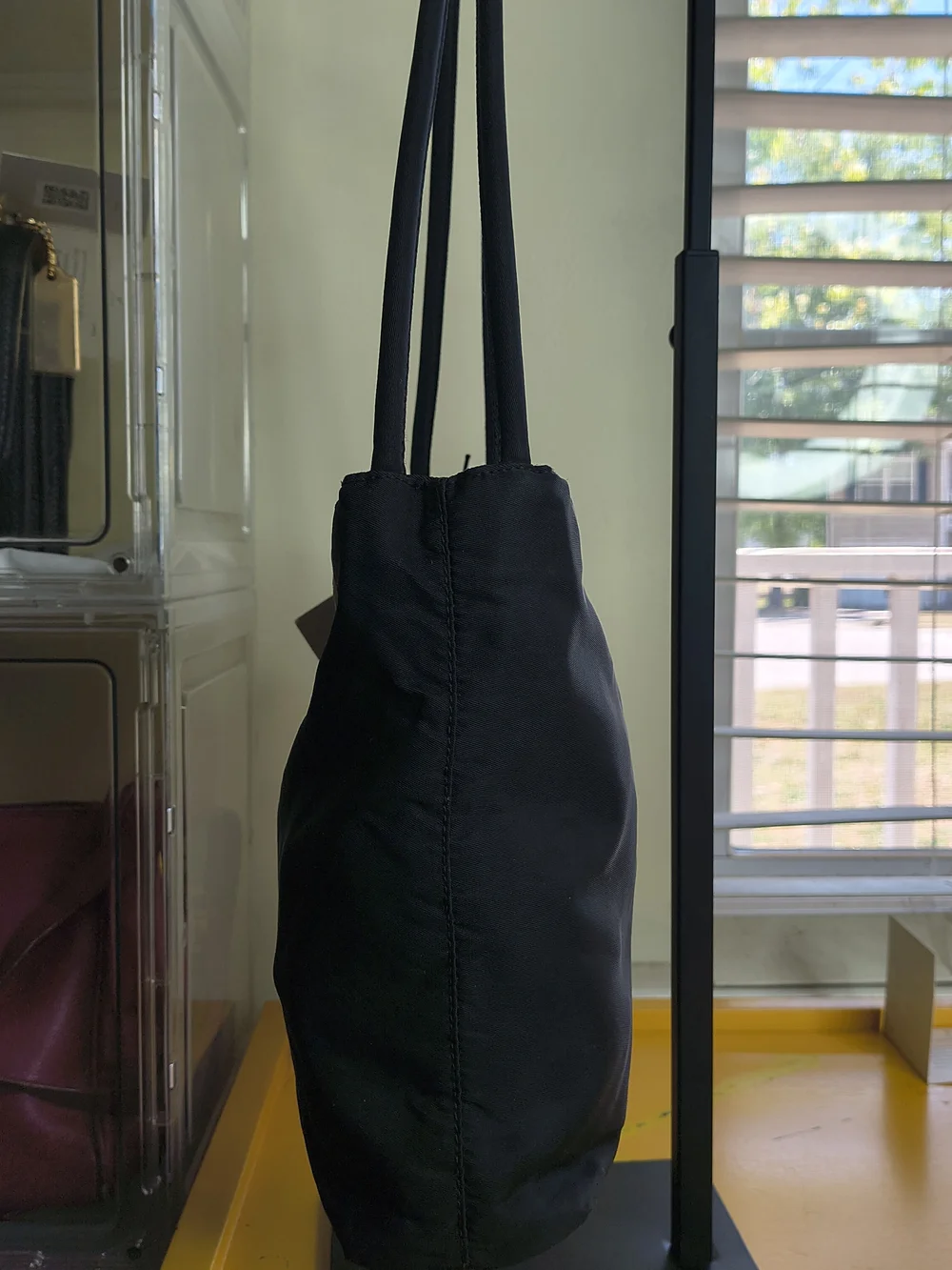 Prada Black Nylon Tessuto Small Tote Bag - Vintage - COA Included - very clean - Picture 5 of 16